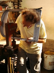 rivetage des joints de calandre