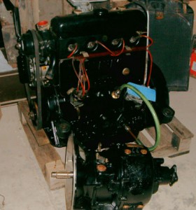boite et moteur prêts à poser