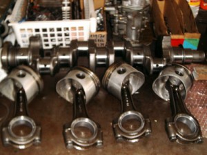 moteur démonté