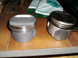 piston ancien et nouveau